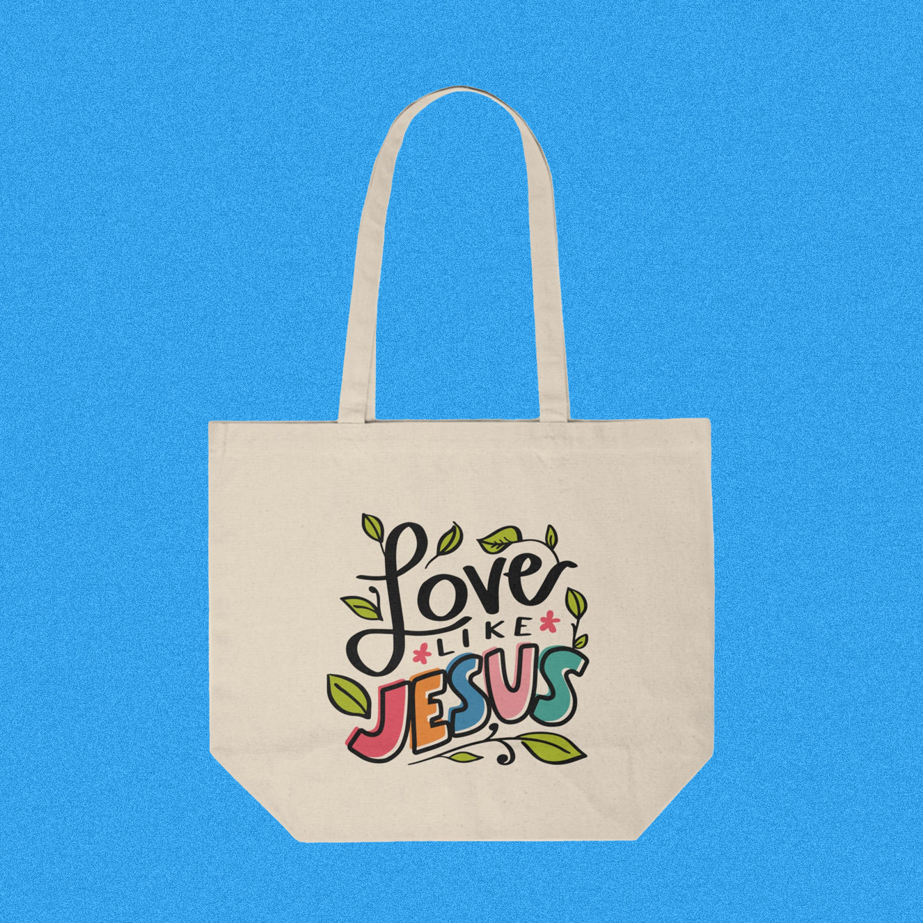 Canvas Shopping Tote